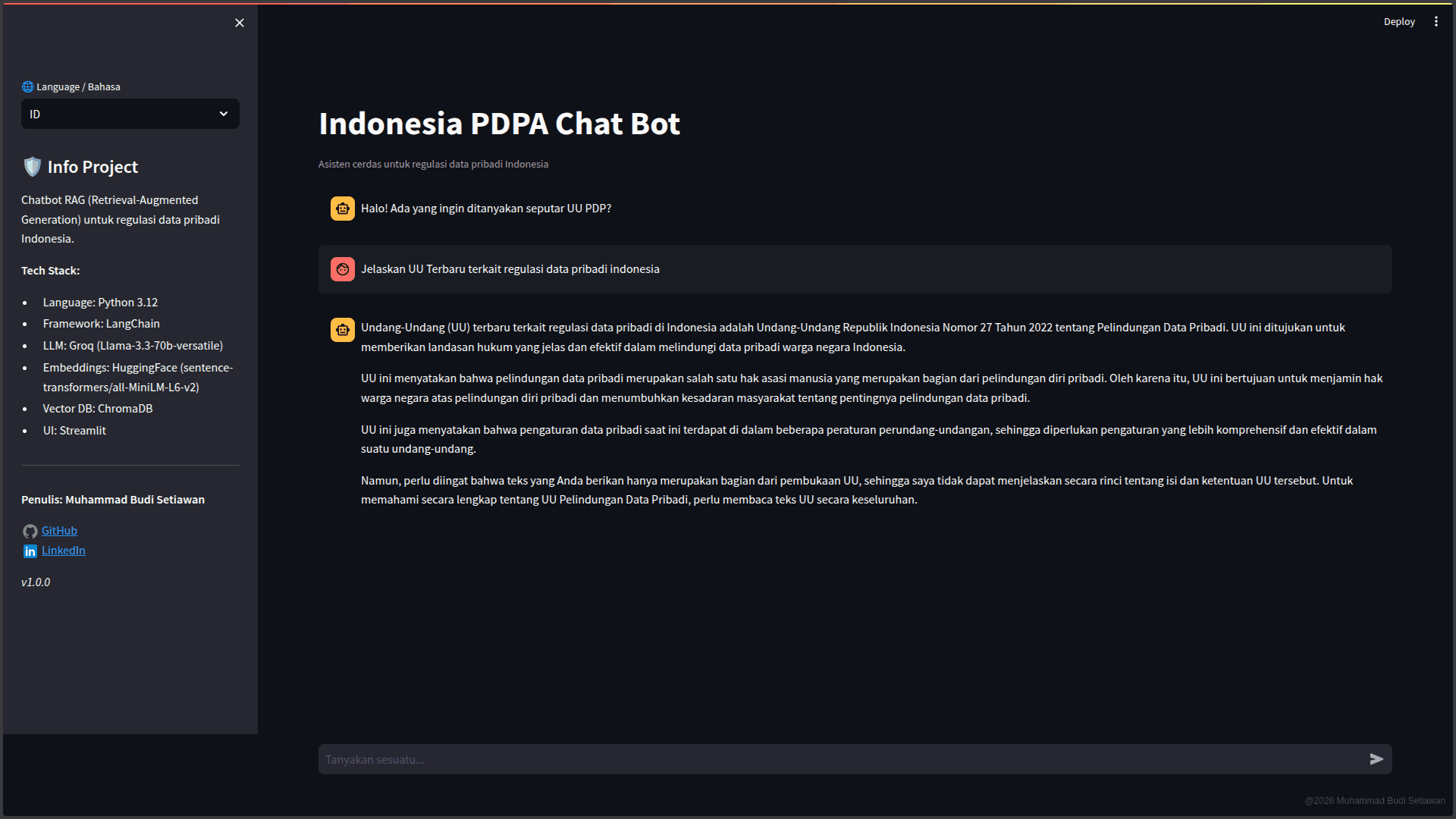 PDPA Chatbot